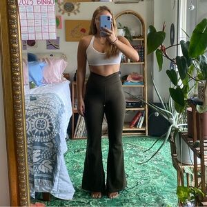 Stylish Women's Flare Pants in Black